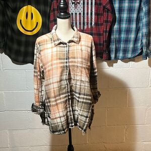 Up Cycle Flannel  